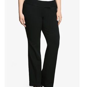 Torrid Relaxed Black Trouser Pant 20S
